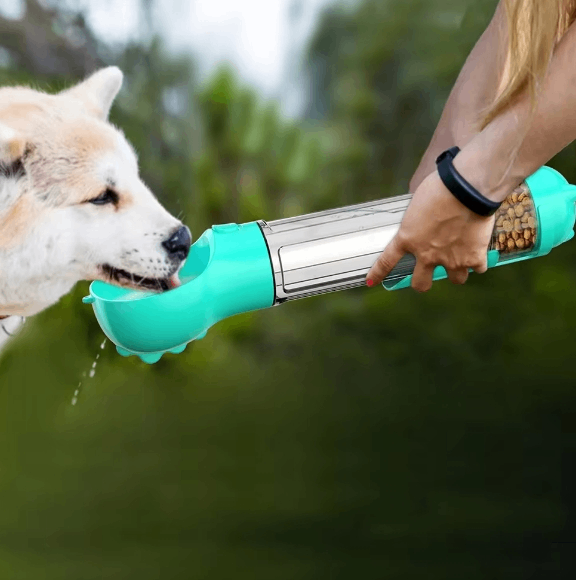 All-in-One Portable Dog Hydration And Food Station